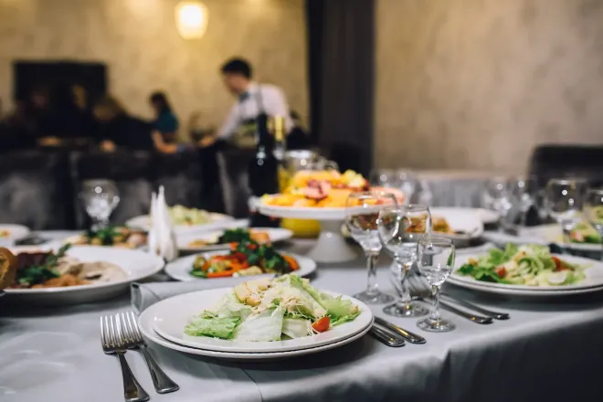 Sit Down Plated Menu