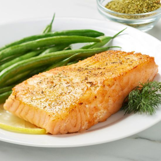 Dijon Peppercorn Salmon (Per Pound)