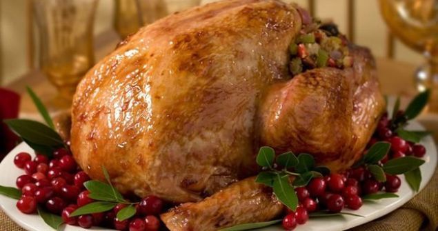 Whole unstuffed turkey (12lb)