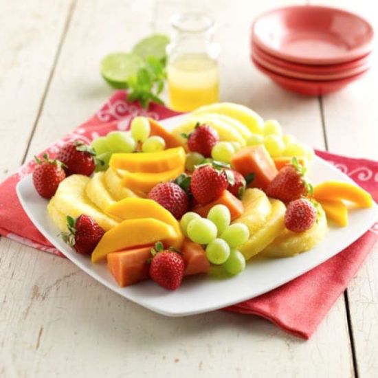 Fresh Sliced Fruit (1/4 Tin)