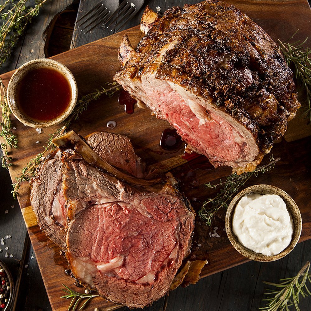 Slow Roasted Prime Rib Dinner