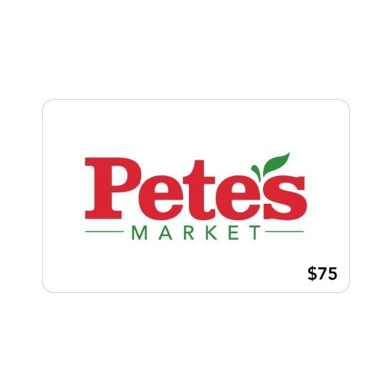 Pete's Gift Card $75