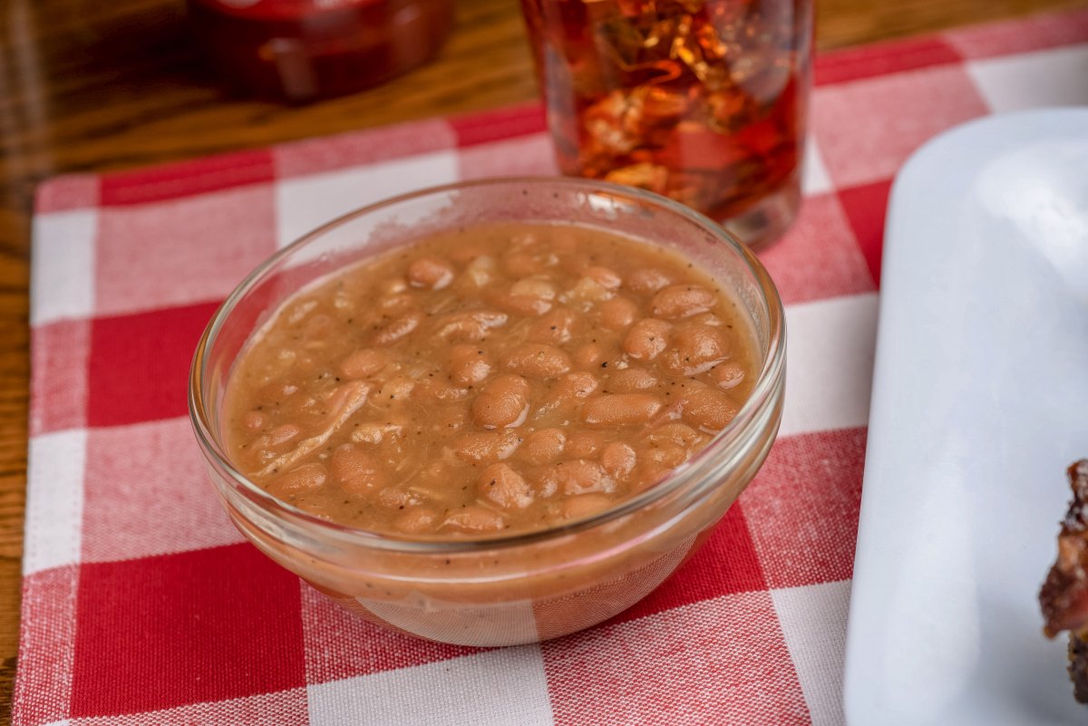 Smoked Brisket Baked Beans