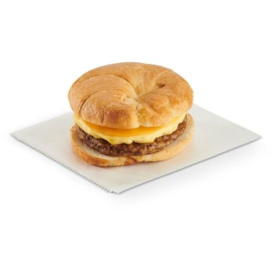 Sausage, Egg & Cheese Croissant Sandwich