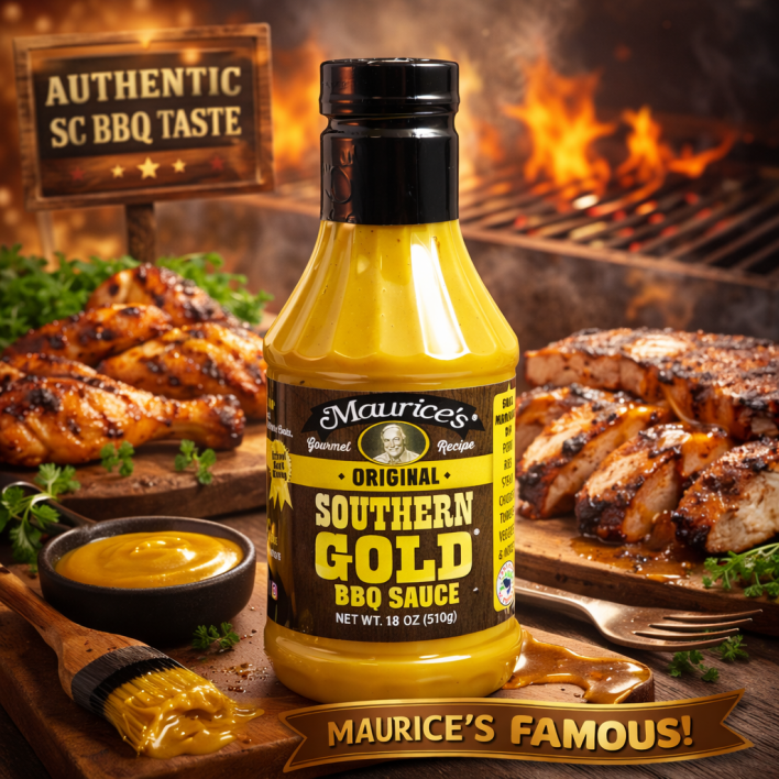 18 oz BBQ Sauce - Original Gold