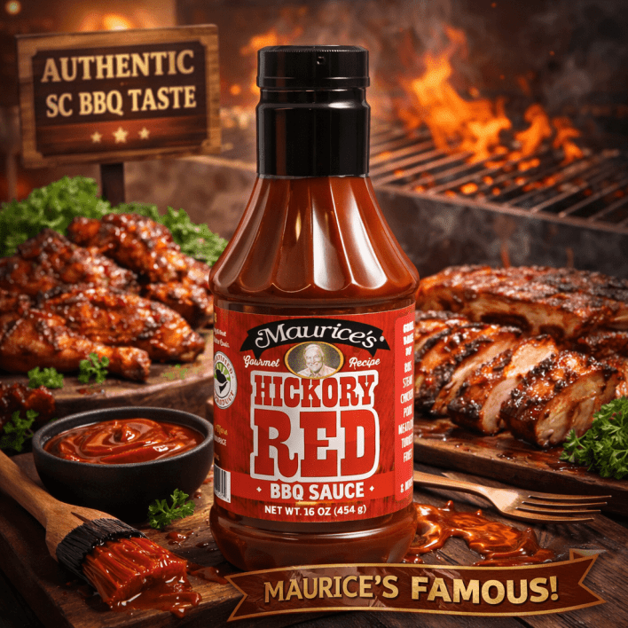 18 oz BBQ Sauce - Hickory Red