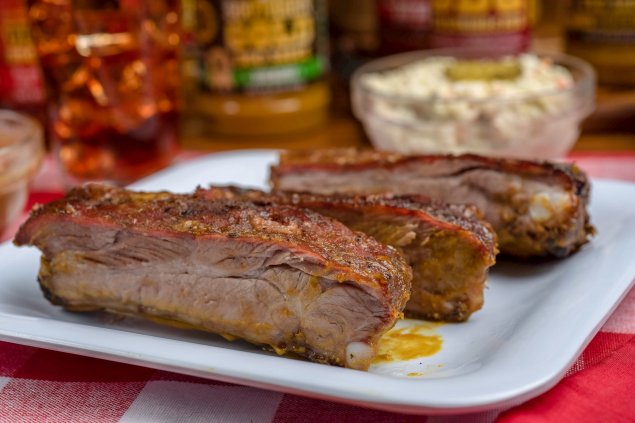 Beef Mustard Smoked Ribs Honey Mustard Country Style Ribs Pressure