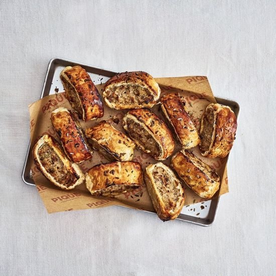 Caramelised Onion & Thyme Sausage Rolls