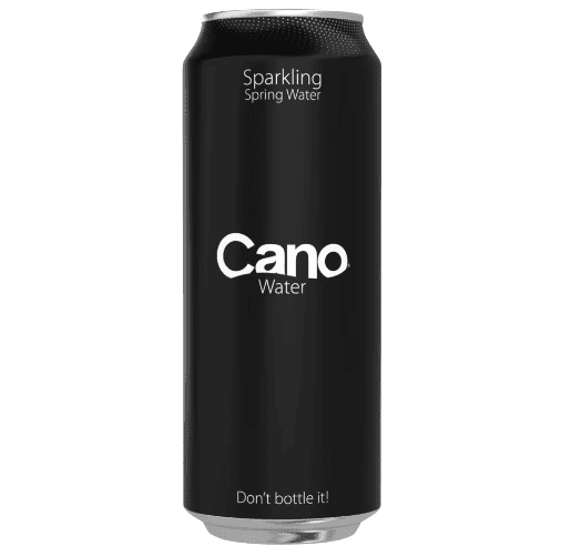 Sparkling water can