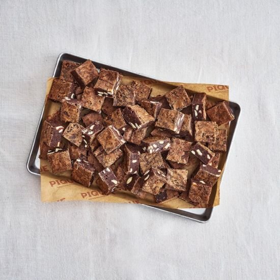 Double chocolate brownie bites