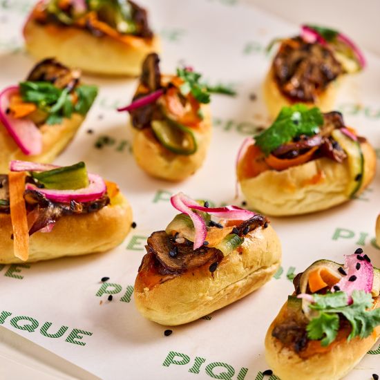 Mushroom banh mi