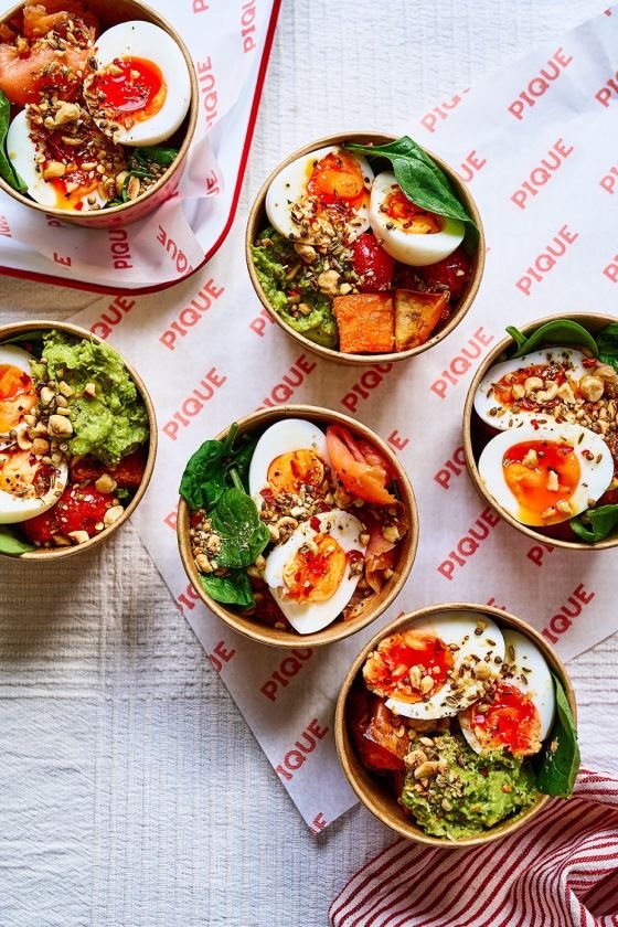 Avocado & Soft Boiled Egg Pots 