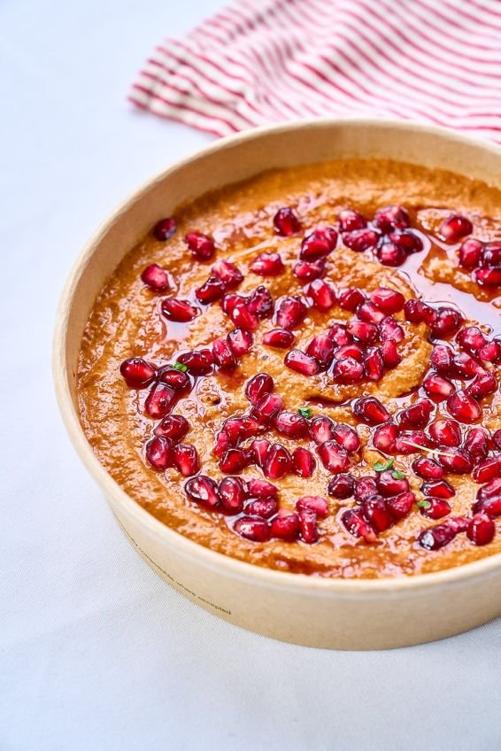 Roasted red pepper & walnut muhammara