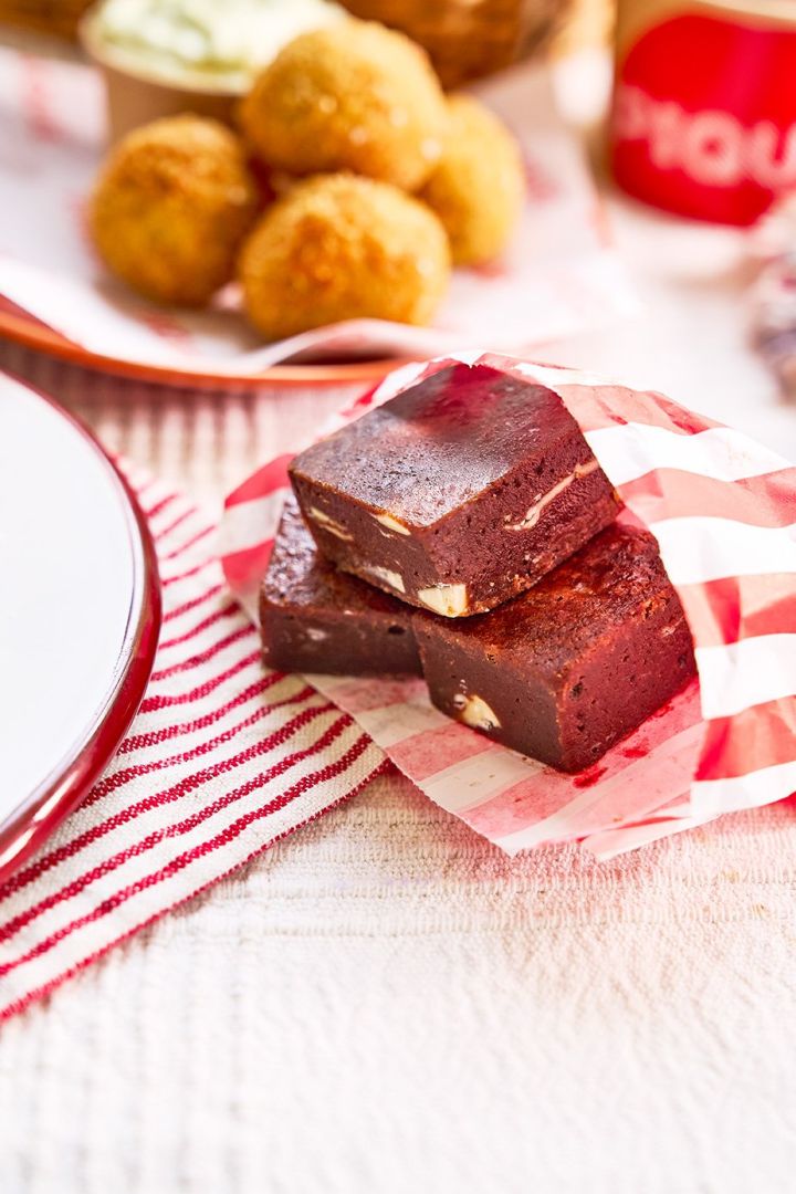 Double chocolate brownies