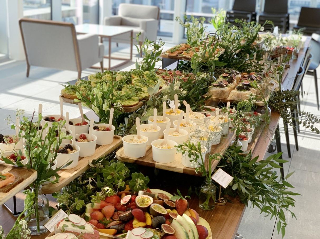 Brunch table for 60 + people - £18 per person