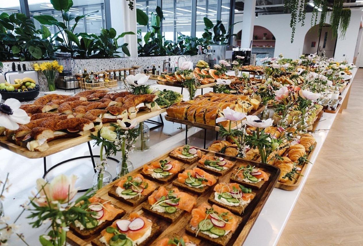 Brunch table for 75 + people - £18 per person