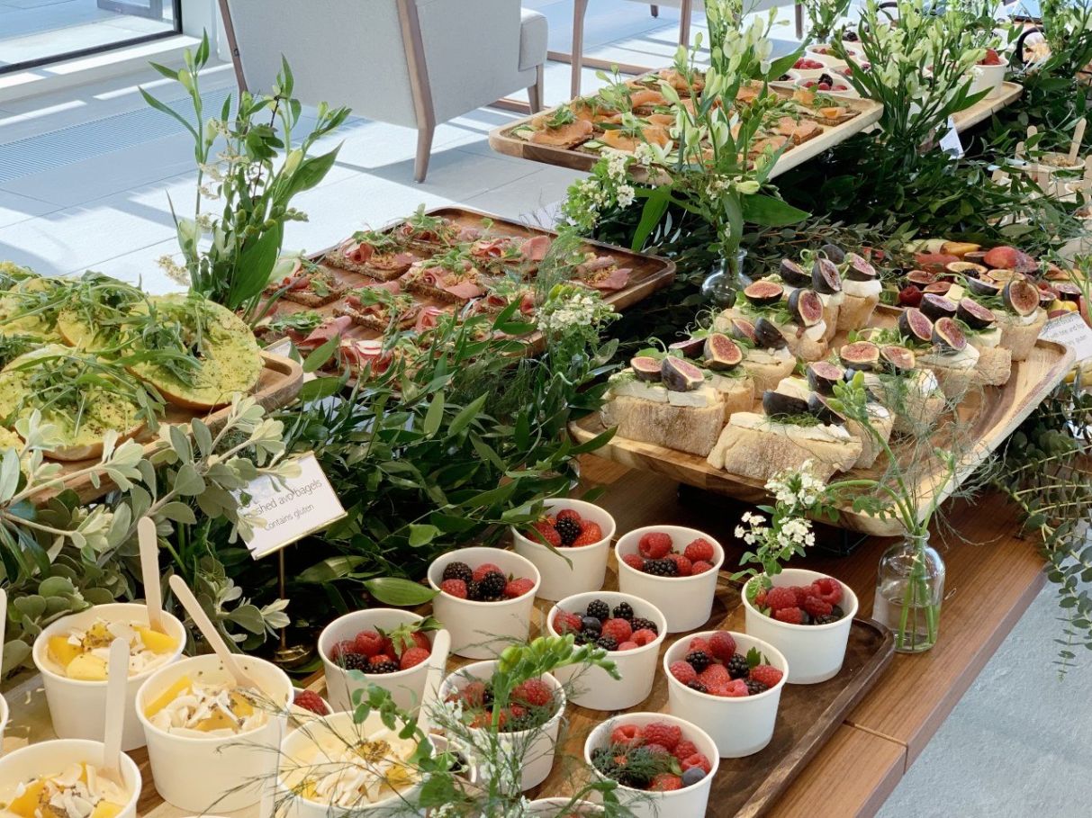 Brunch table for 45 + people - £18 per person