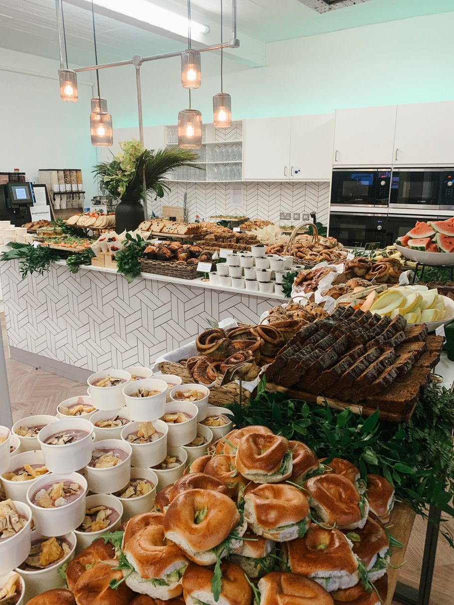 Brunch table for 90 + people - £18 per person