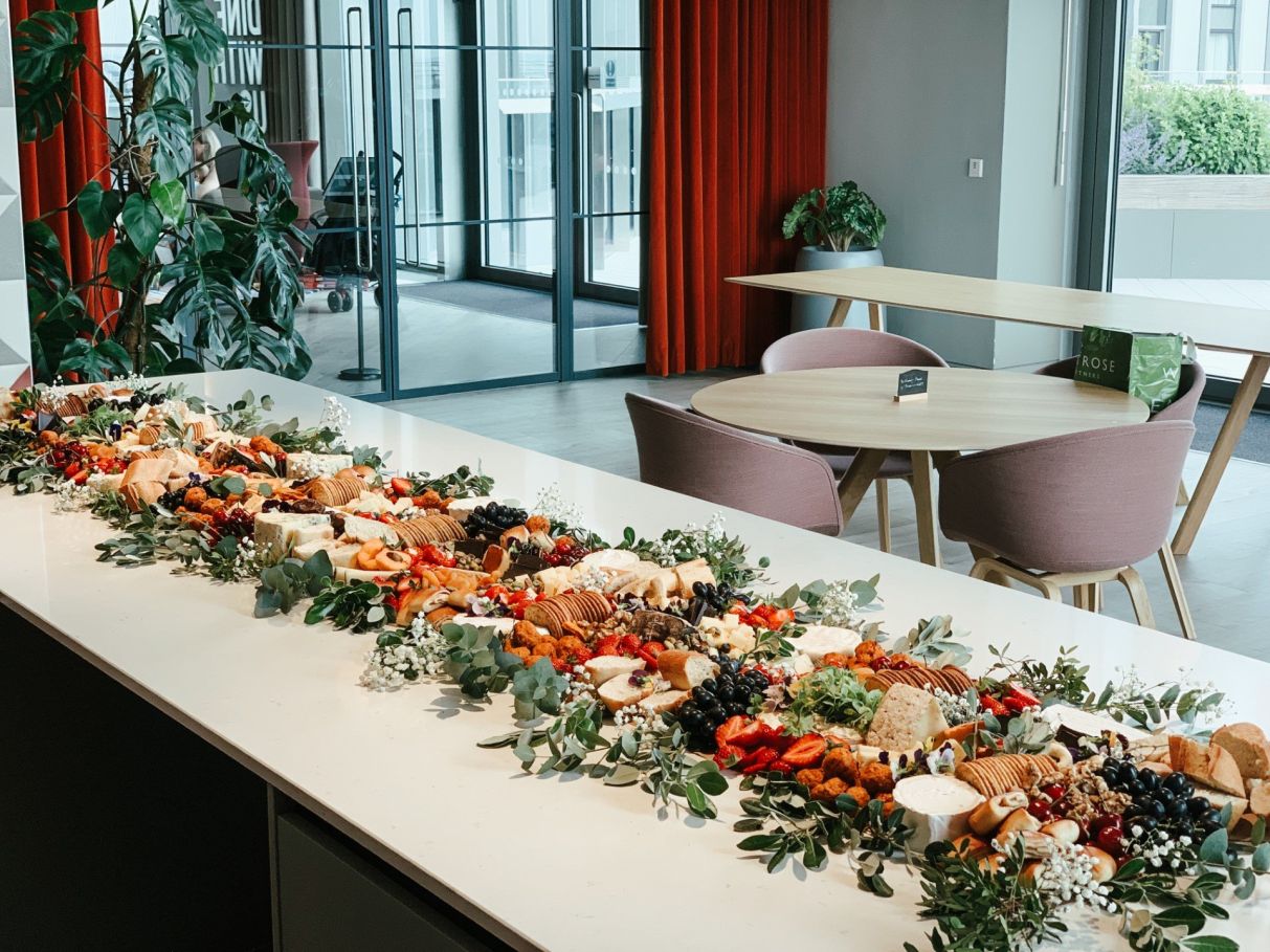 Flat Lay Display for Grazing Tables