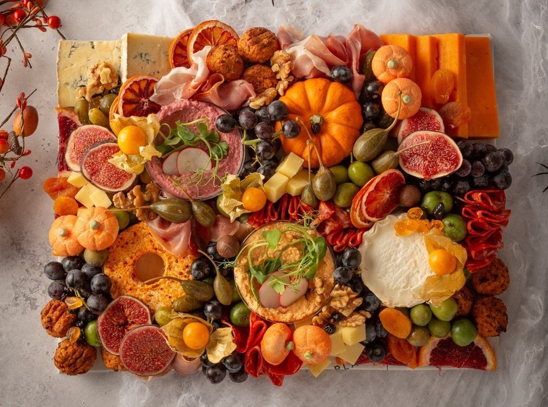 Small Halloween Savoury Grazing Platter - Feeds 7