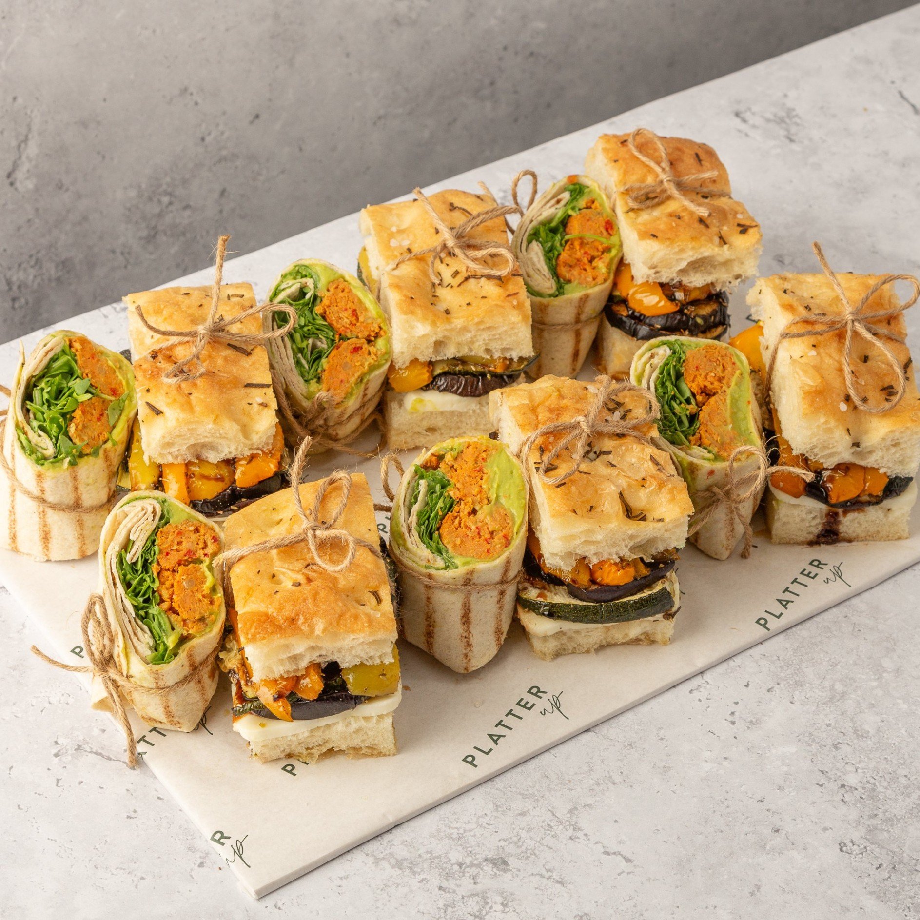Vegetarian Sandwich Platter - 12