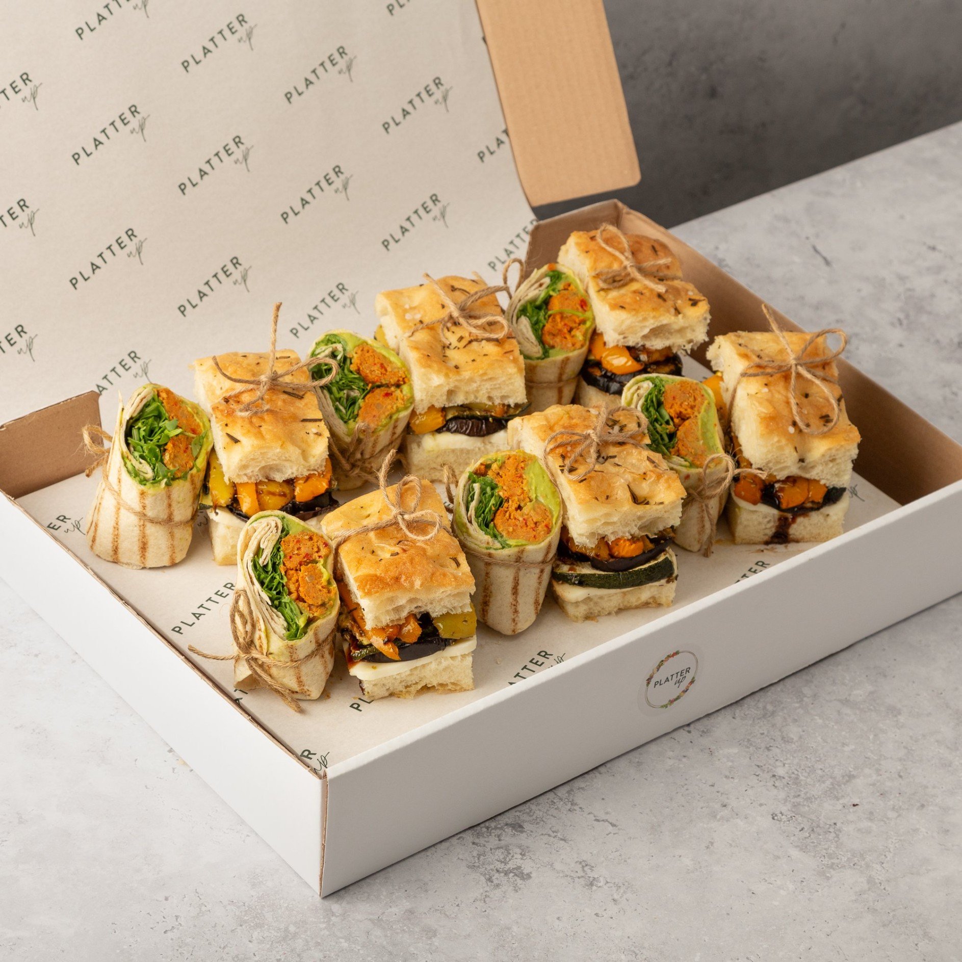 Vegetarian Sandwich Platter - 12