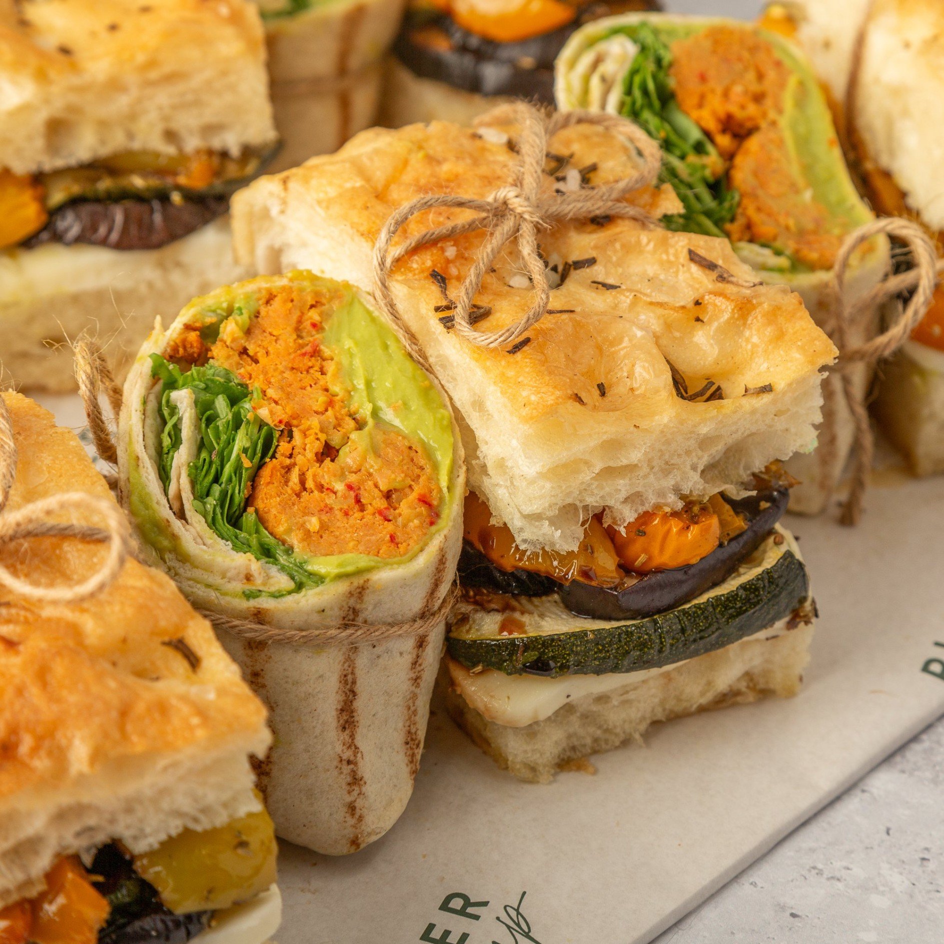 Vegetarian Sandwich Platter - 12