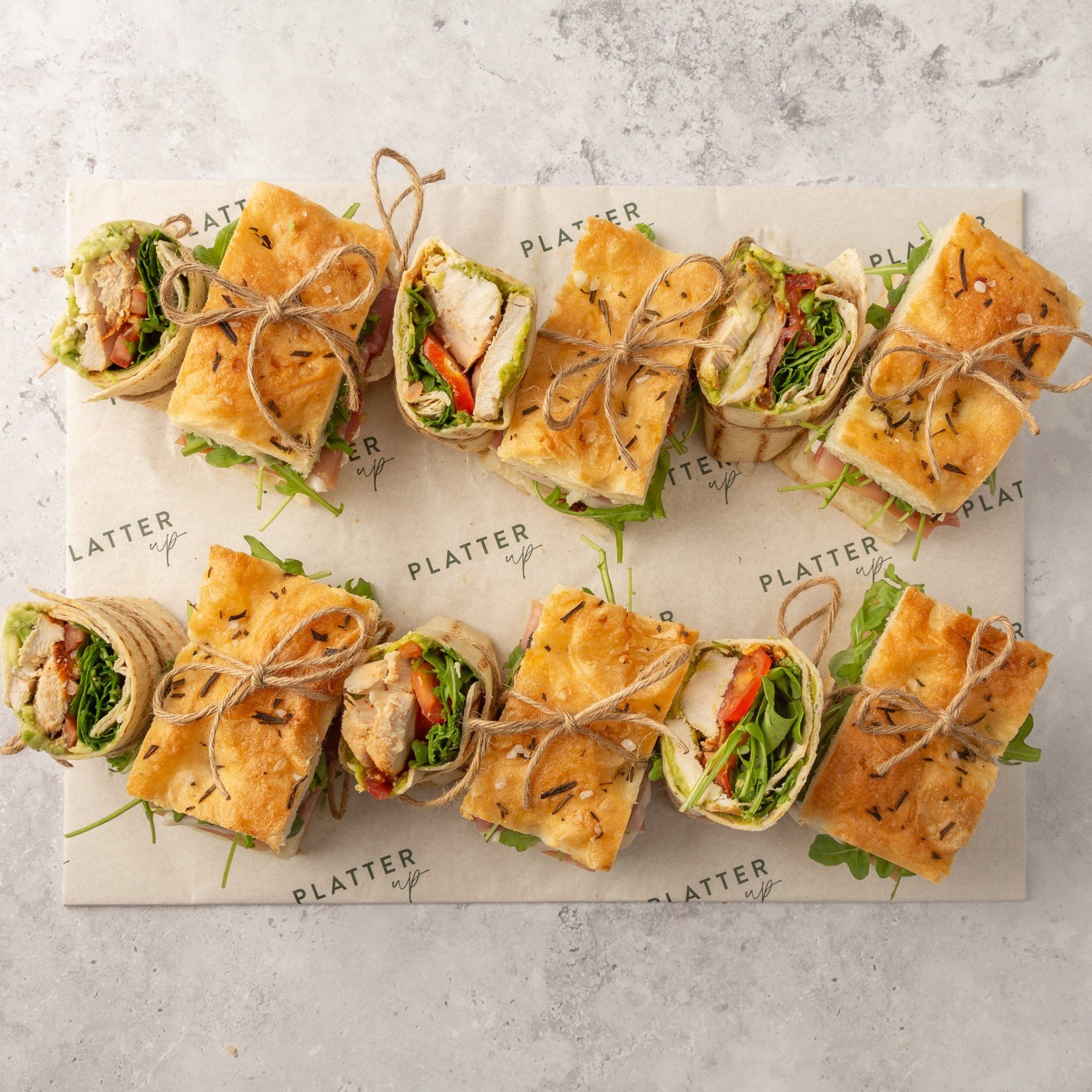 Meat Sandwich Platter - 12