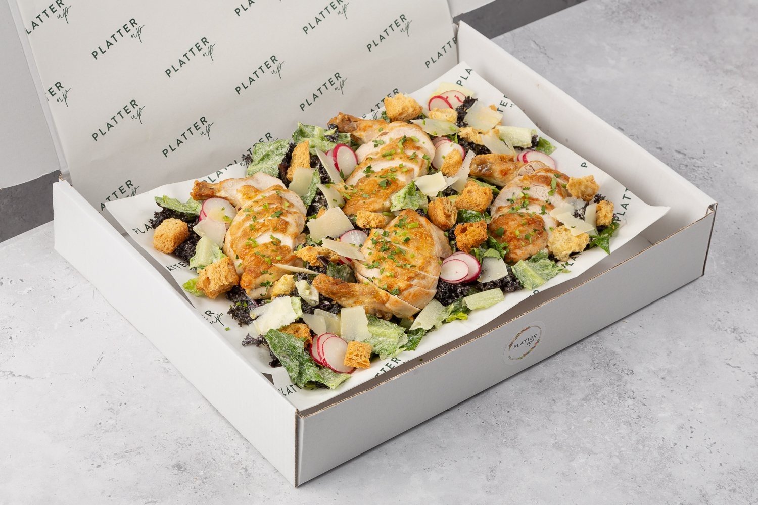 Chicken Caesar Salad Platter - Feeds 8