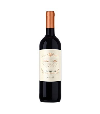 I Castelli Merlot IGT 2023 - 750ml Glass Bottle