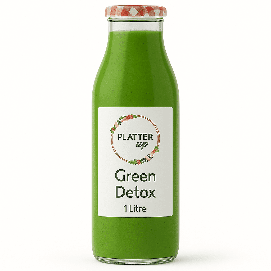 Green Detox - 1 Litre Glass Bottle