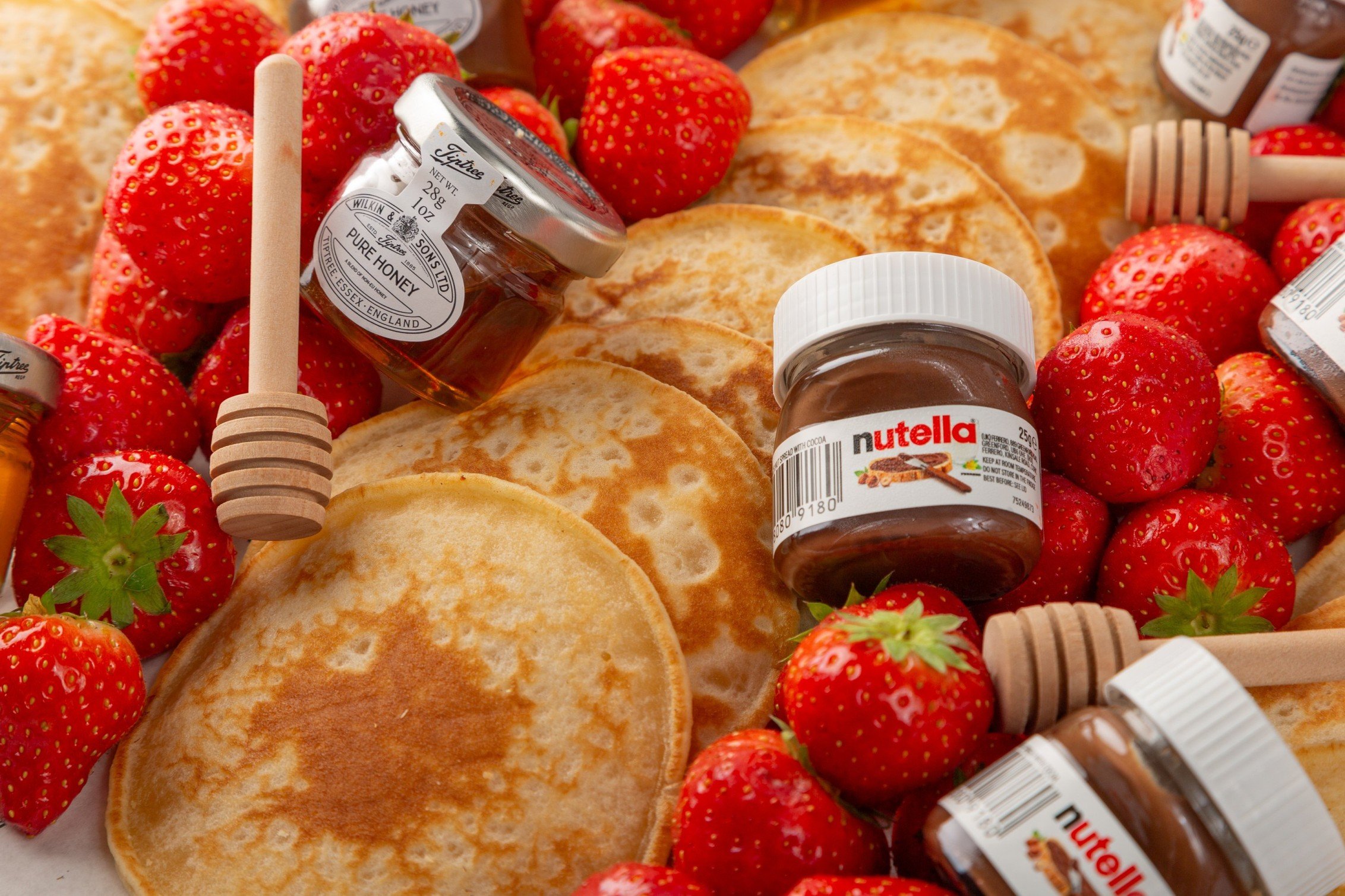 Strawberries and Cream Pancake Platter - 22  - Limited Edition