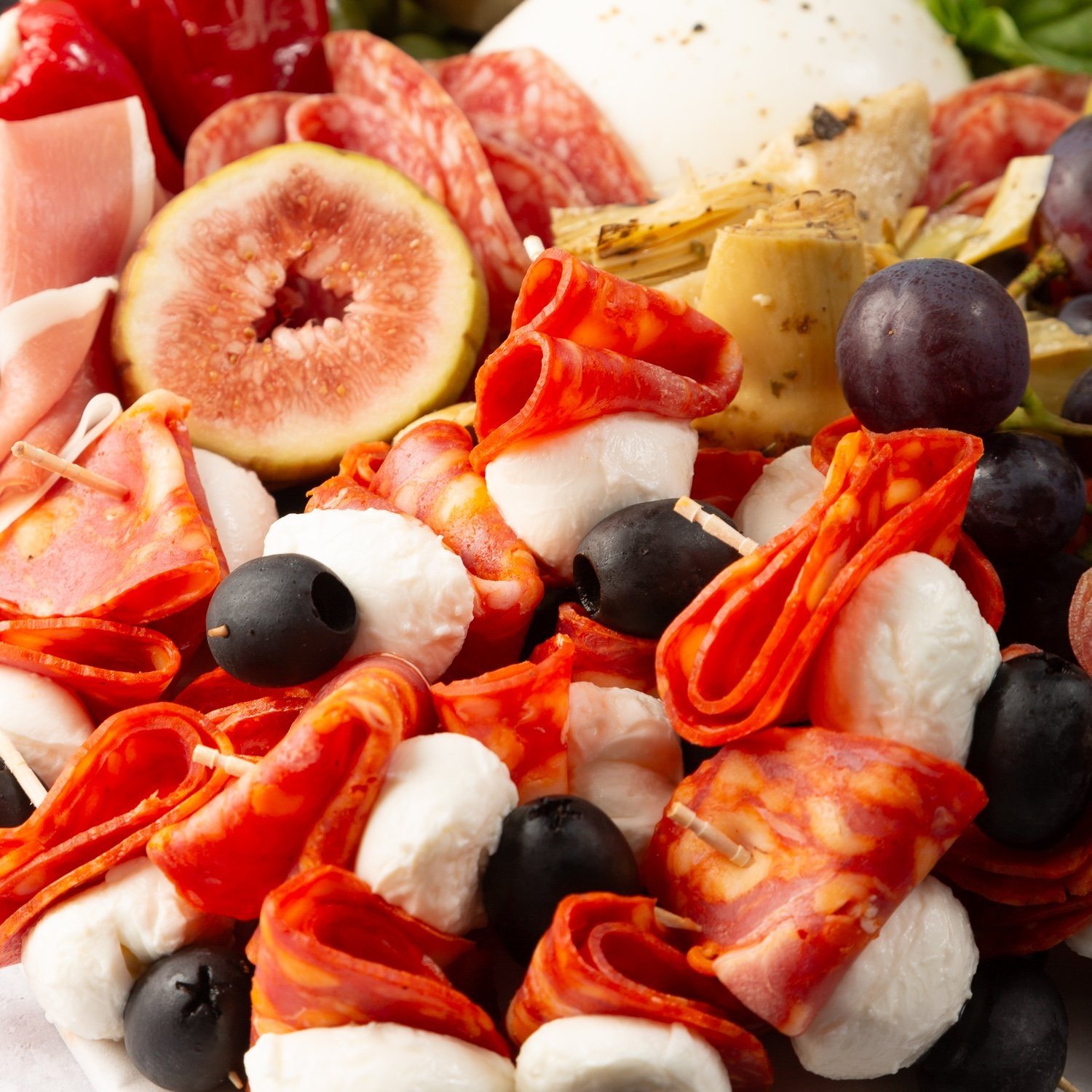 Large Gluten-Free Italian Platter with Gluten-Free Crackers and Bread - Feeds 14