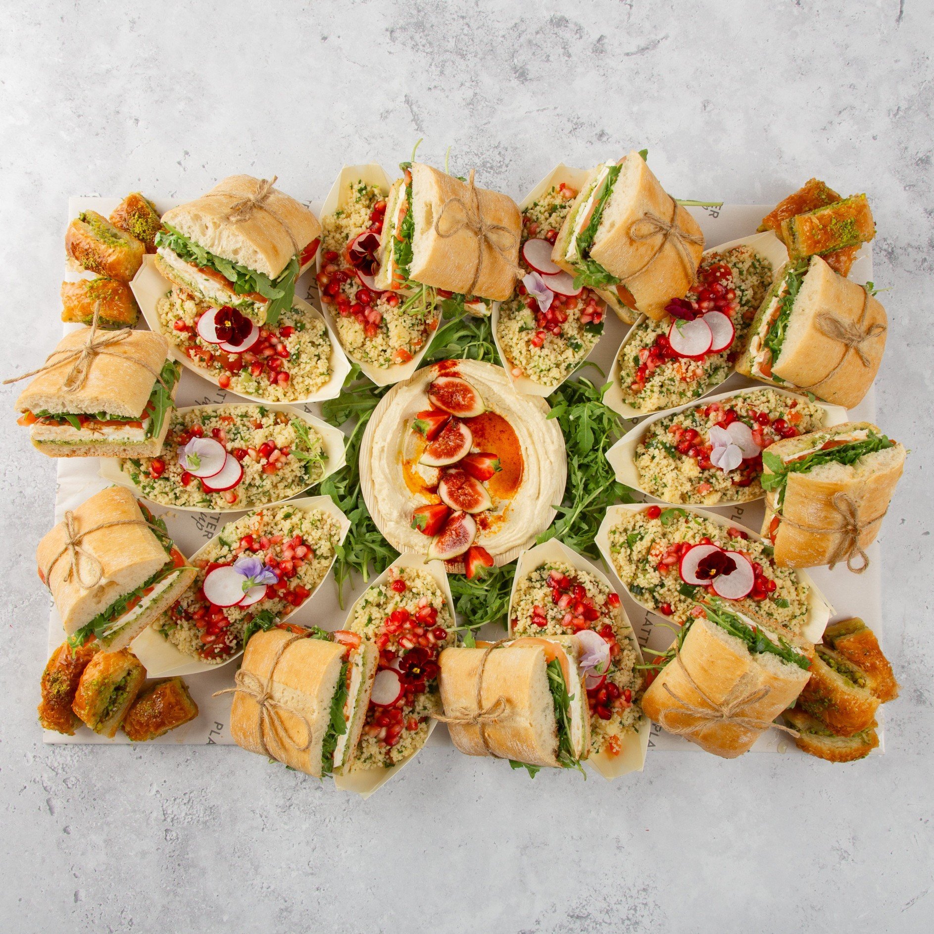 Lebanese Platter - Feeds 10