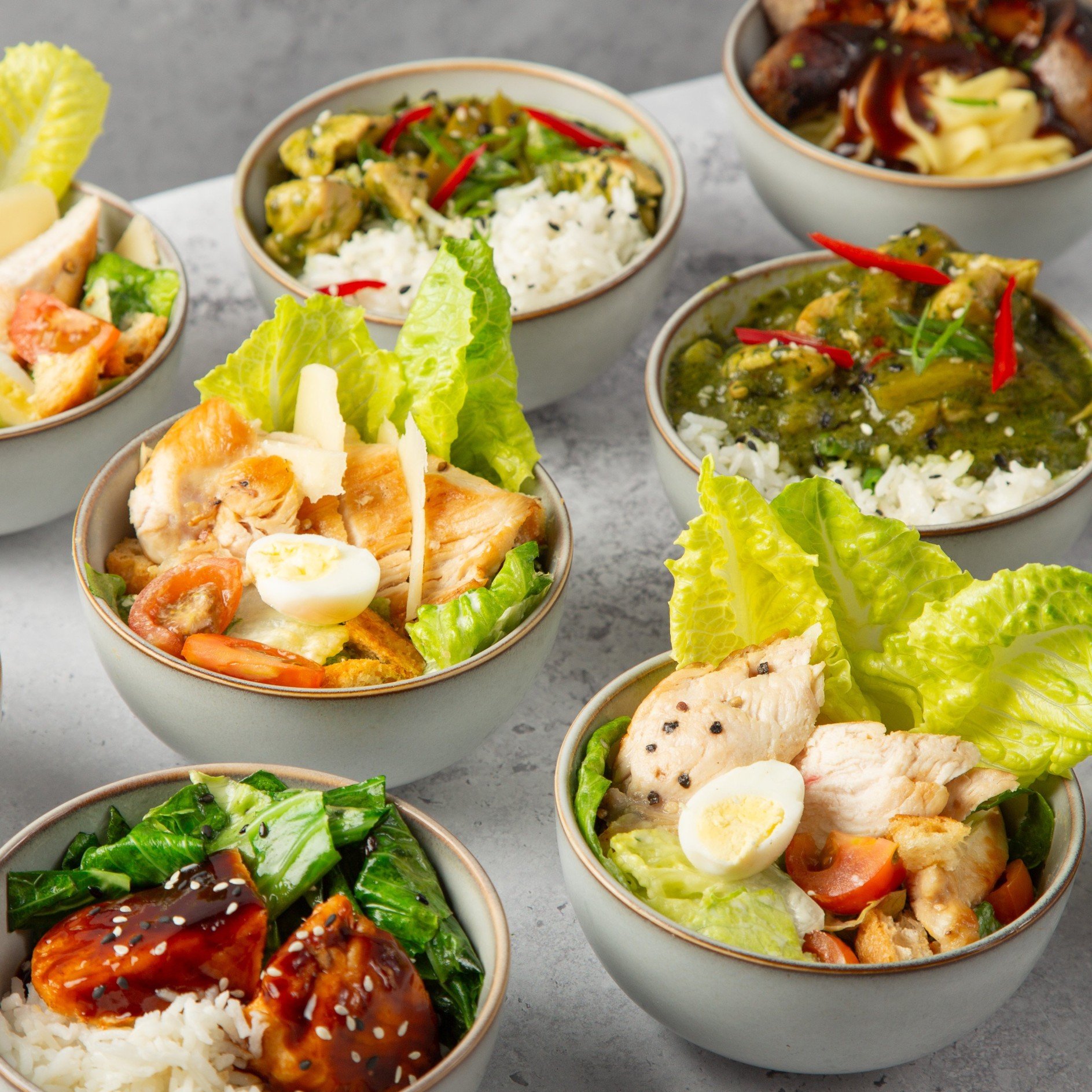 Hot and Cold - Choose 3 Bowls