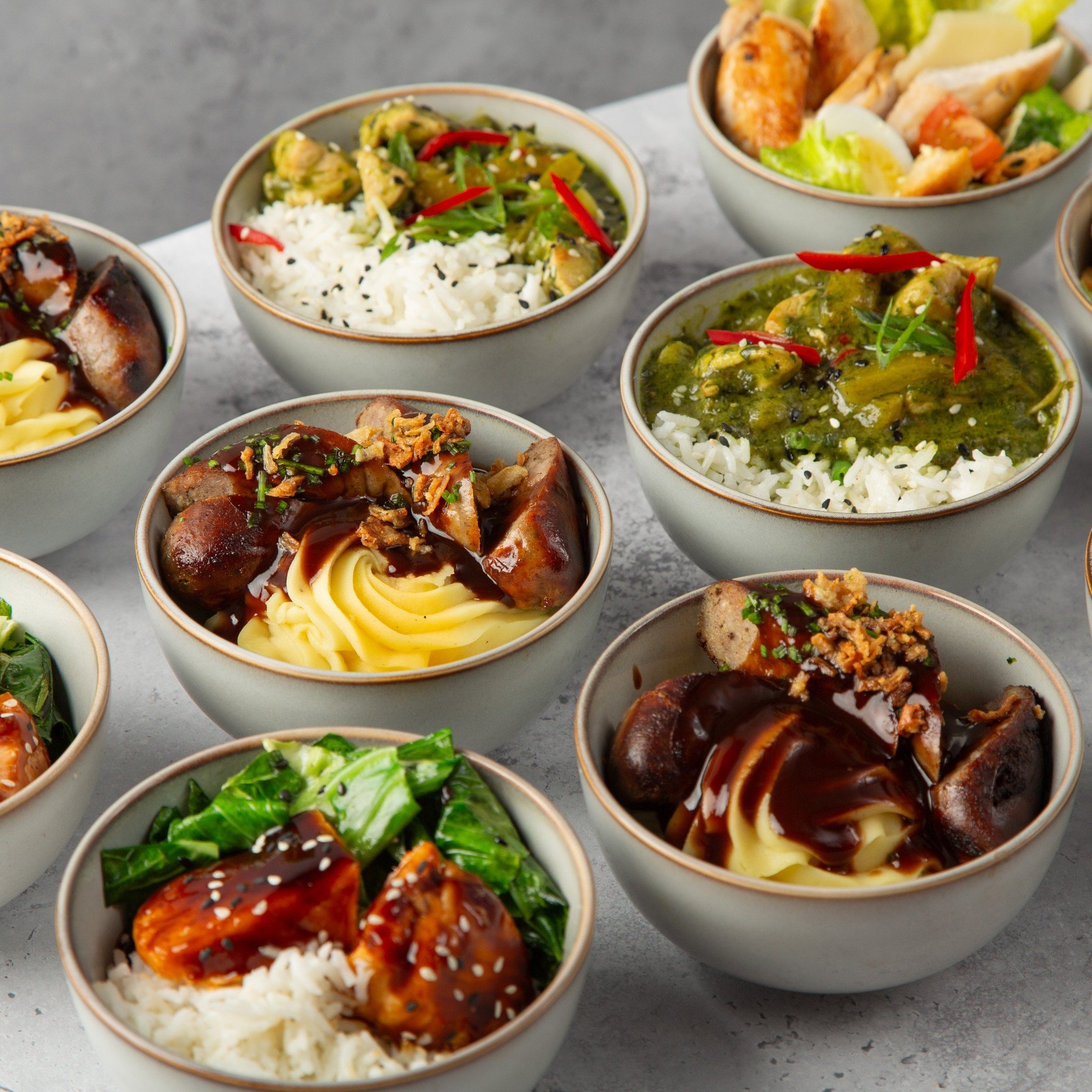 Hot and Cold - Choose 4 Bowls