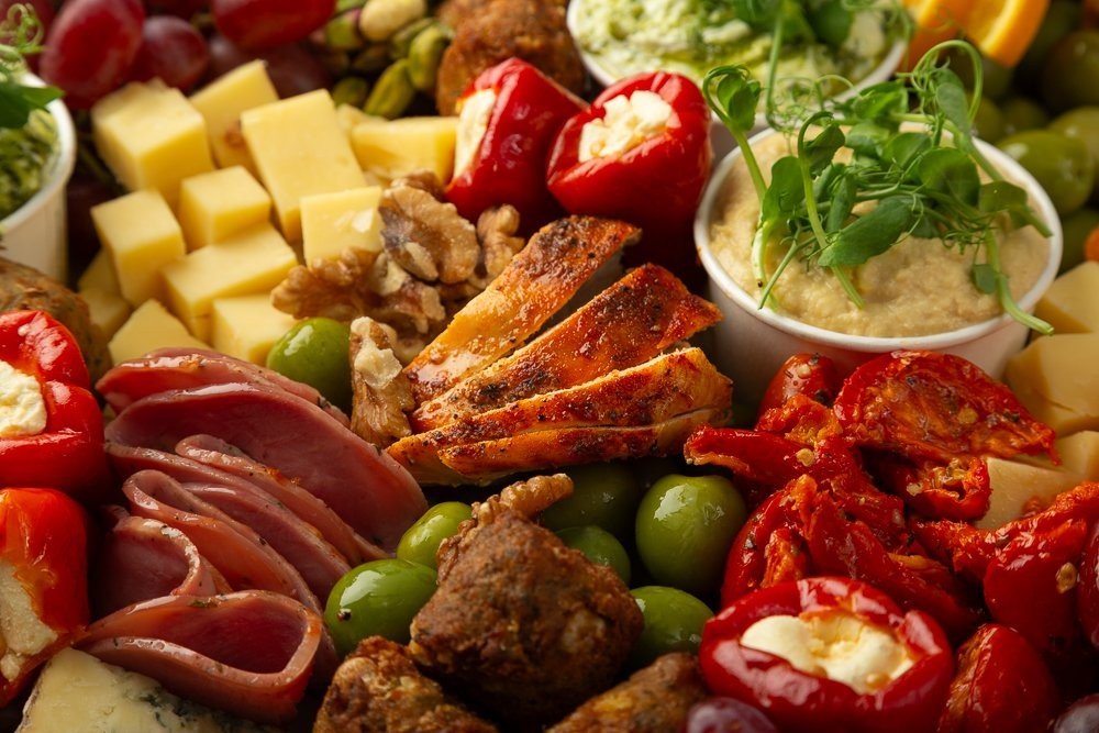 Large Pork-Free Charcuterie Grazing Platter - Feeds 14