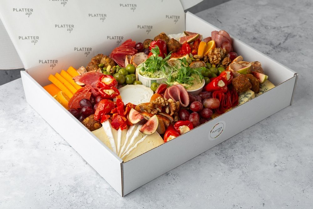 Small Pork-Free Charcuterie Grazing Platter - Feeds 7