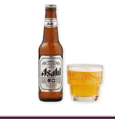 Asahi - 330ml Glass Bottle