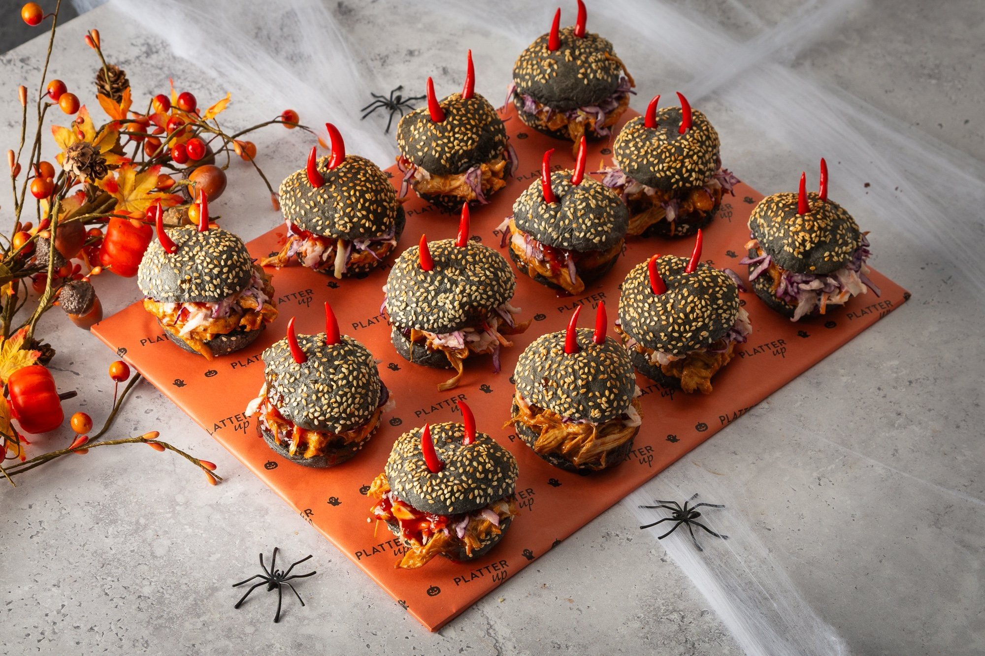 Horny Devil BBQ Chicken Sliders - 12Horny Devil BBQ Chicken Sliders - 12
