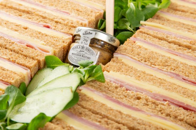 Ham and Cheese Sandwiches on Granary Bread - 27