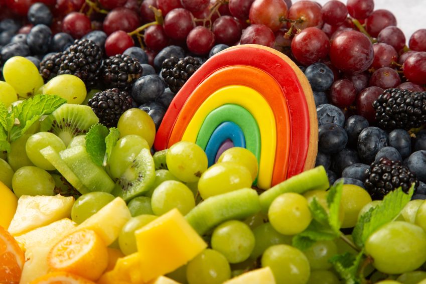 Large Pride Rainbow Fruit Platter - Feeds 20