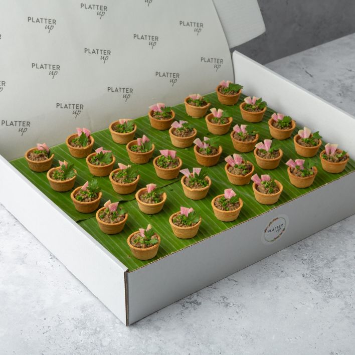 Vegan Wild Mushroom and White Truffle P&acirc;t&eacute; in a Pastry Case - 30