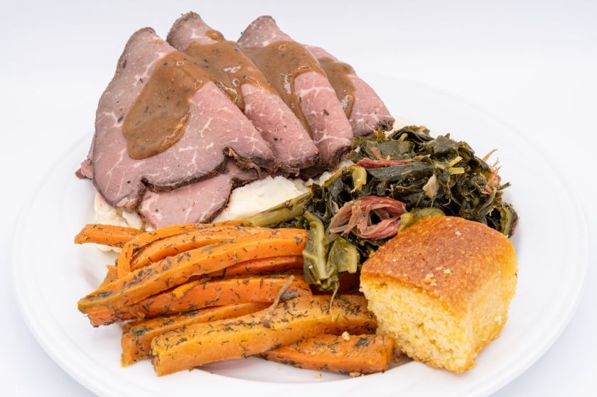 Easter House Sliced Roast Beef Dinner 