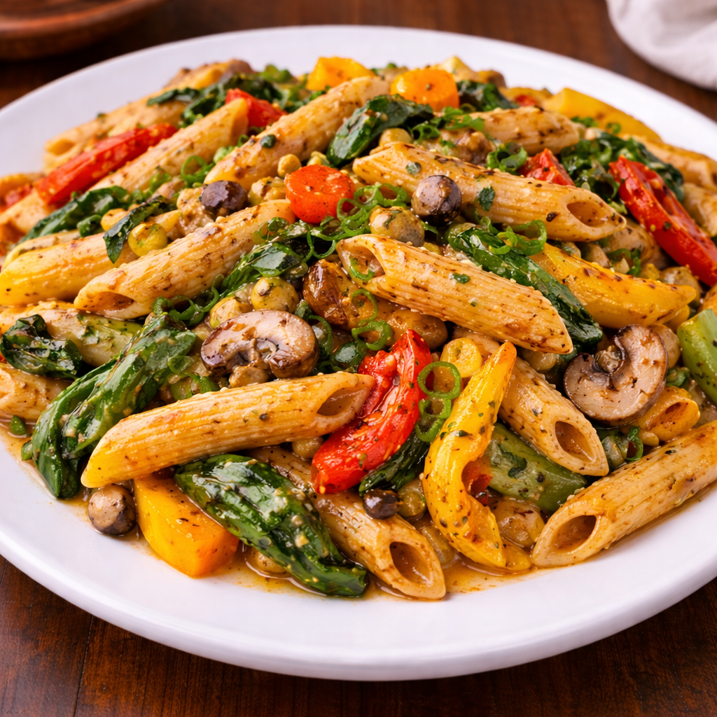 Rust Pasta Vegan Rasta Pasta