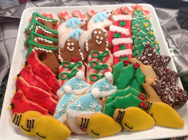 Holiday Custom Cookies
