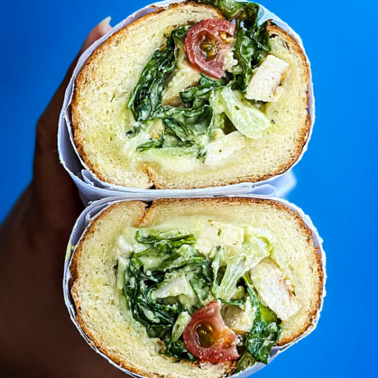 Green Goddess Chicken Caesar Sub