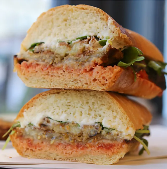 Spicy Eggplant Parm