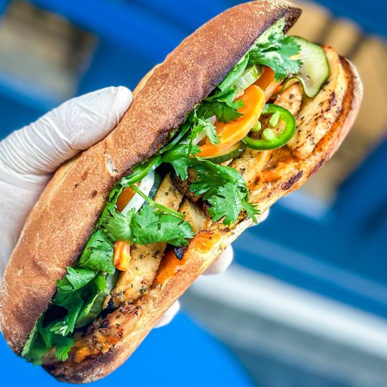Spicy Chicken Banh Mi