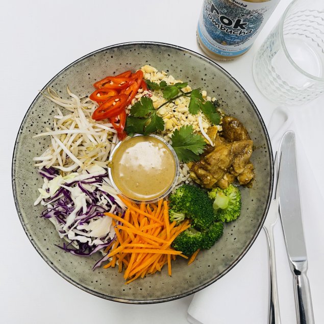 Satay Chicken Bowl